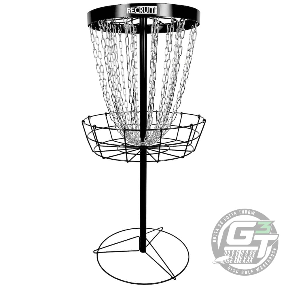 Dynamic Discs Basket Black Dynamic Discs Recruit Lite 24-Chain Disc Golf Basket