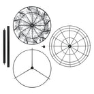 Dynamic Discs Basket Dynamic Discs Recruit Lite 24-Chain Disc Golf Basket w/ Carry Bag