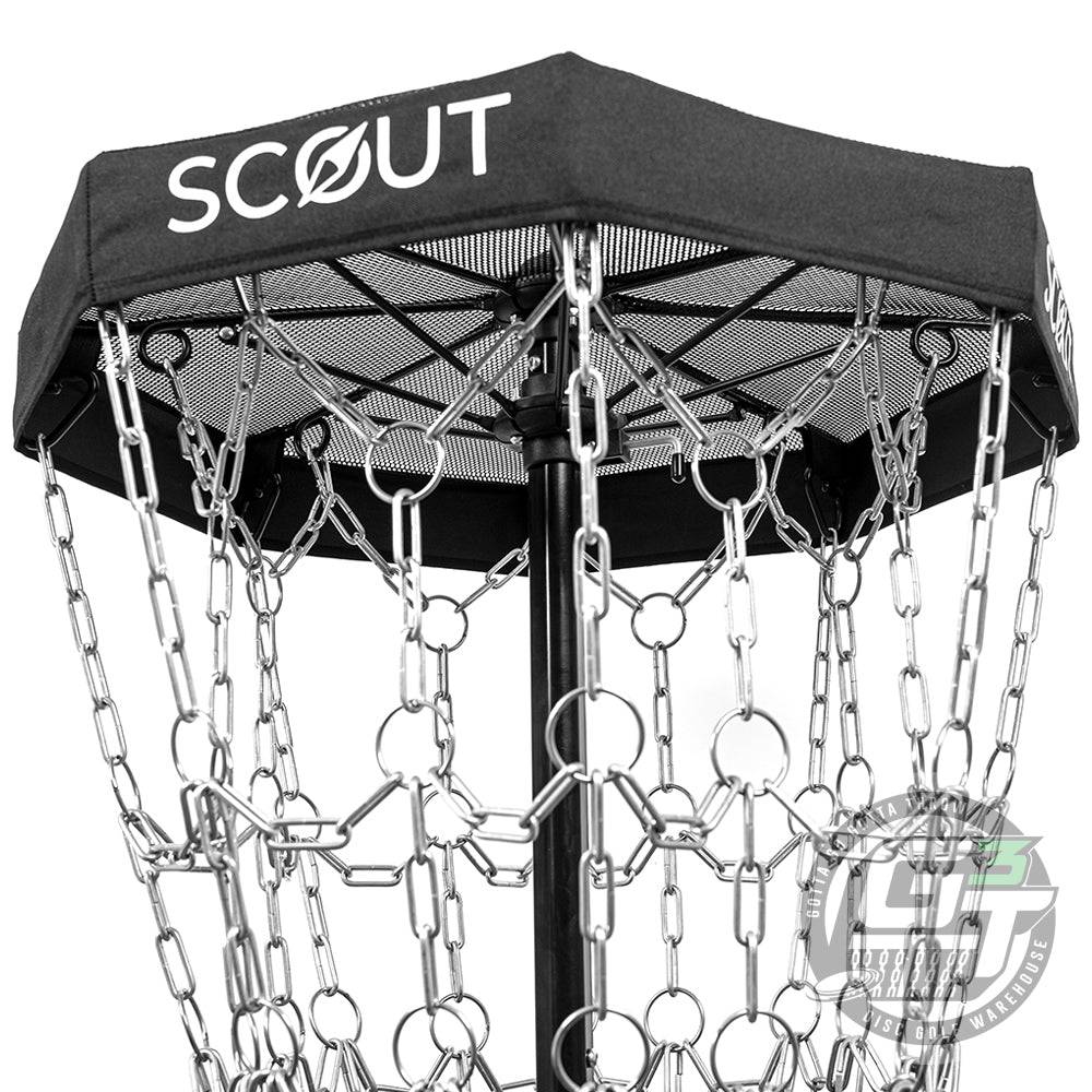 Dynamic Discs Basket Black Dynamic Discs Scout 16-Chain Portable Disc Golf Basket