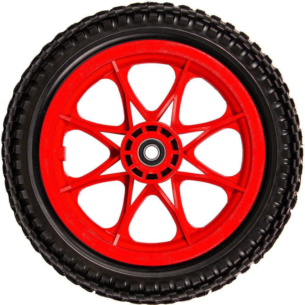 Dynamic Discs Cart Red Dynamic Discs ZUCA Cart Replacement Tubeless Foam Wheels (Pair)