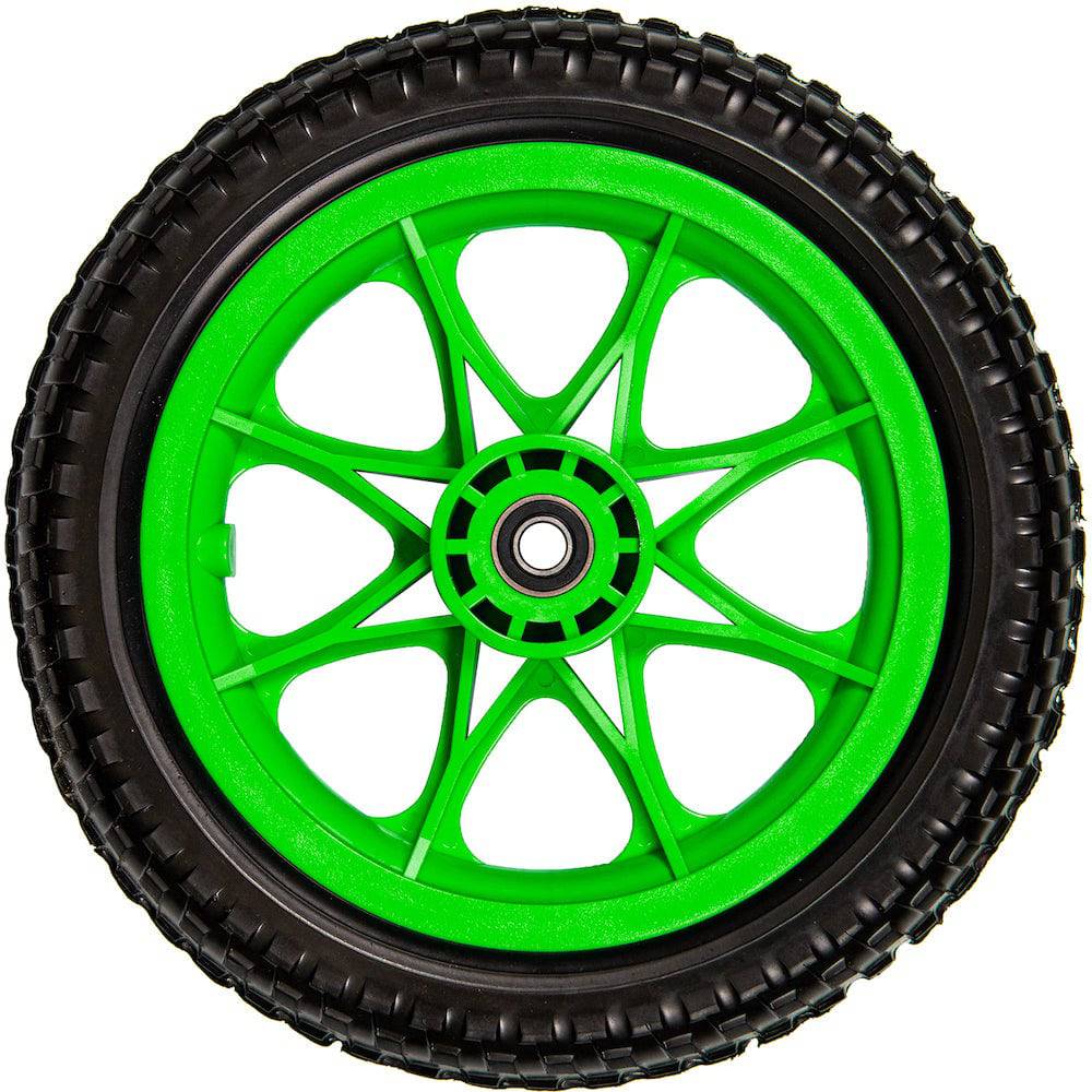 Dynamic Discs Cart Green Dynamic Discs ZUCA Cart Replacement Tubeless Foam Wheels (Pair)
