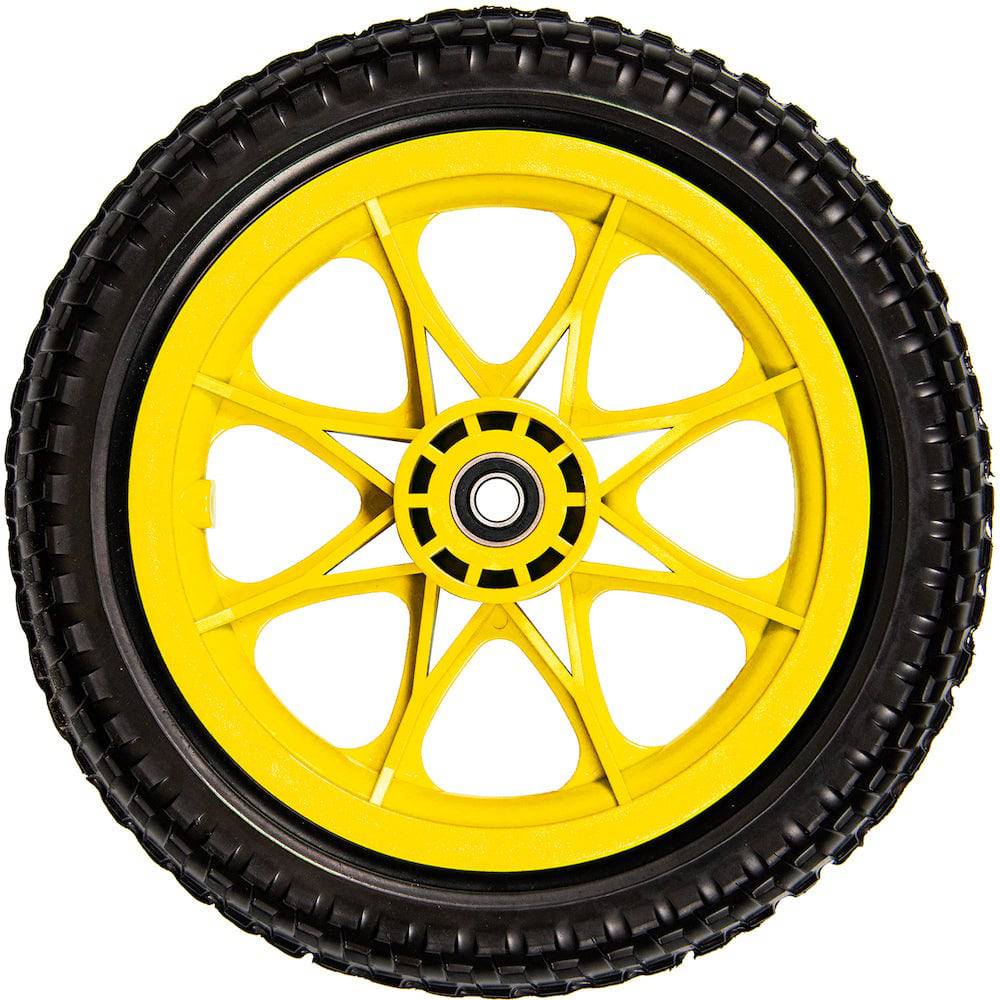 Dynamic Discs Cart Yellow Dynamic Discs ZUCA Cart Replacement Tubeless Foam Wheels (Pair)