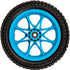 Dynamic Discs Cart Blue Dynamic Discs ZUCA Cart Replacement Tubeless Foam Wheels (Pair)