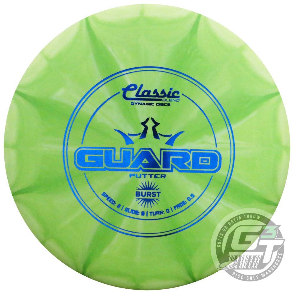 Dynamic Discs Classic Blend Burst Guard Putter Golf Disc – Gotta Go ...
