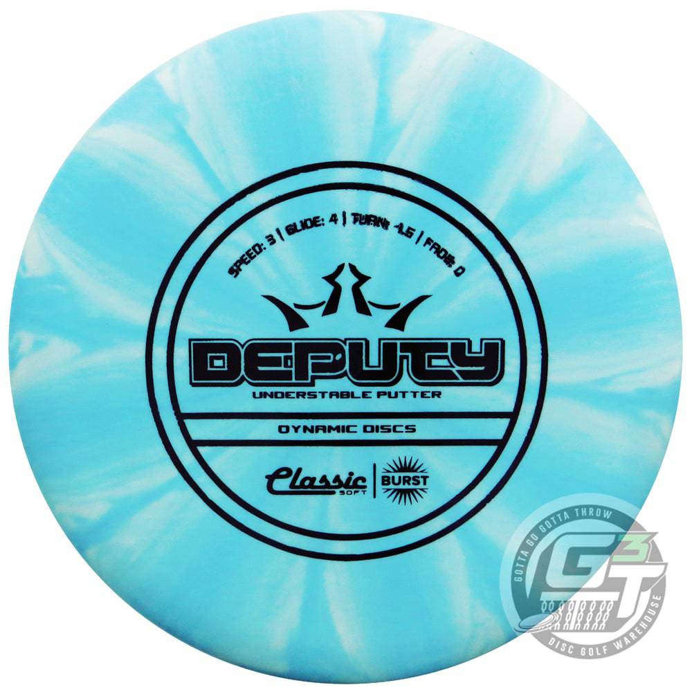 Dynamic Discs Golf Disc Dynamic Discs Classic Soft Burst Deputy Putter Golf Disc
