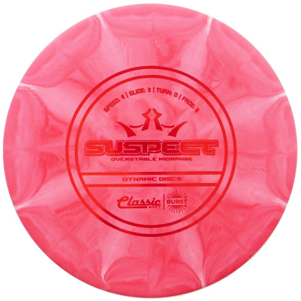 Dynamic Discs Golf Disc Dynamic Discs Classic Soft Burst Suspect Midrange Golf Disc