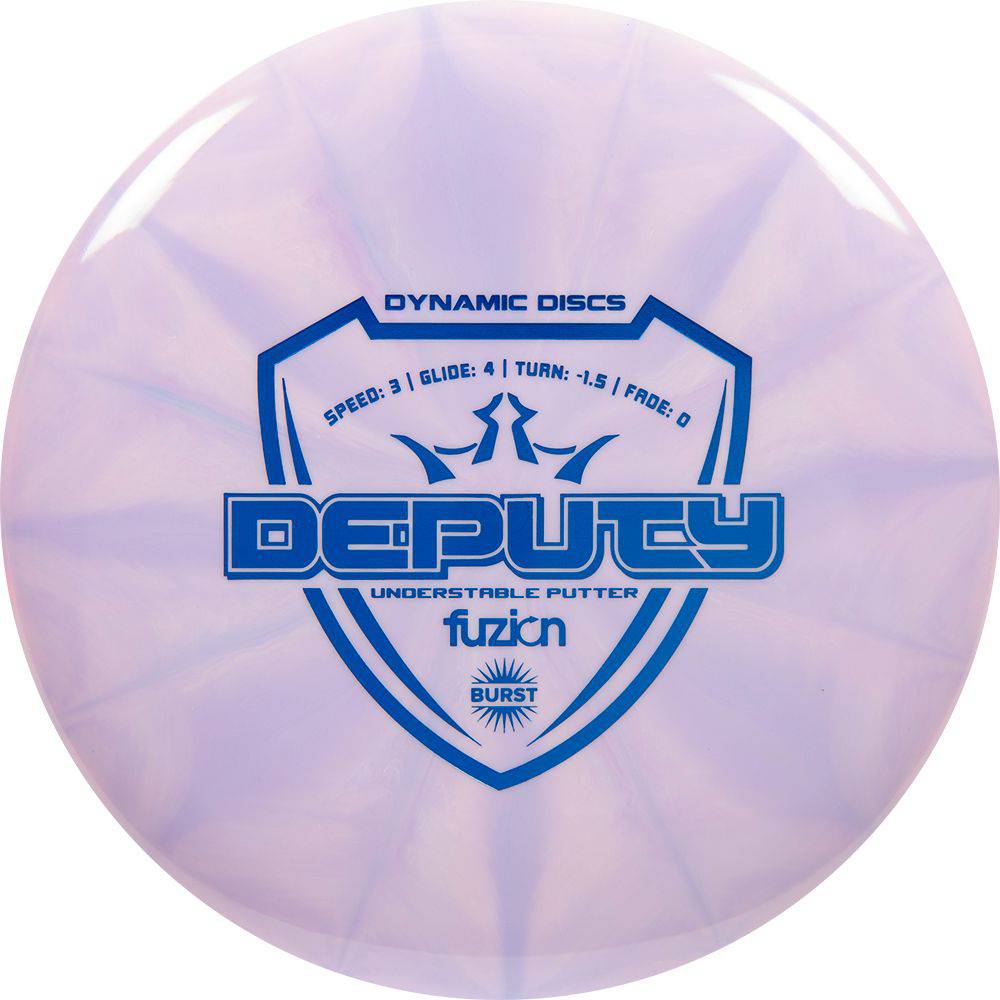 Dynamic Discs Golf Disc Dynamic Discs Fuzion Burst Deputy Putter Golf Disc