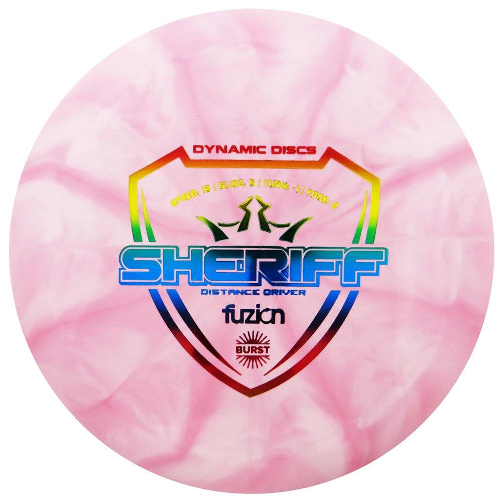 Dynamic Discs Golf Disc Dynamic Discs Fuzion Burst Sheriff Distance Driver Golf Disc