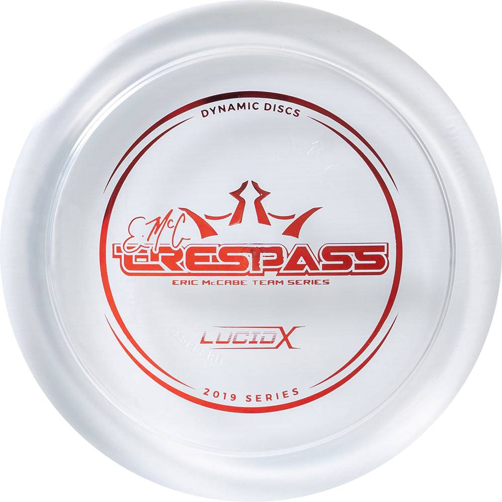 Dynamic Discs Golf Disc Dynamic Discs Limited Edition 2019 Team Series Eric McCabe Lucid-X Trespass Distance Driver Golf Disc