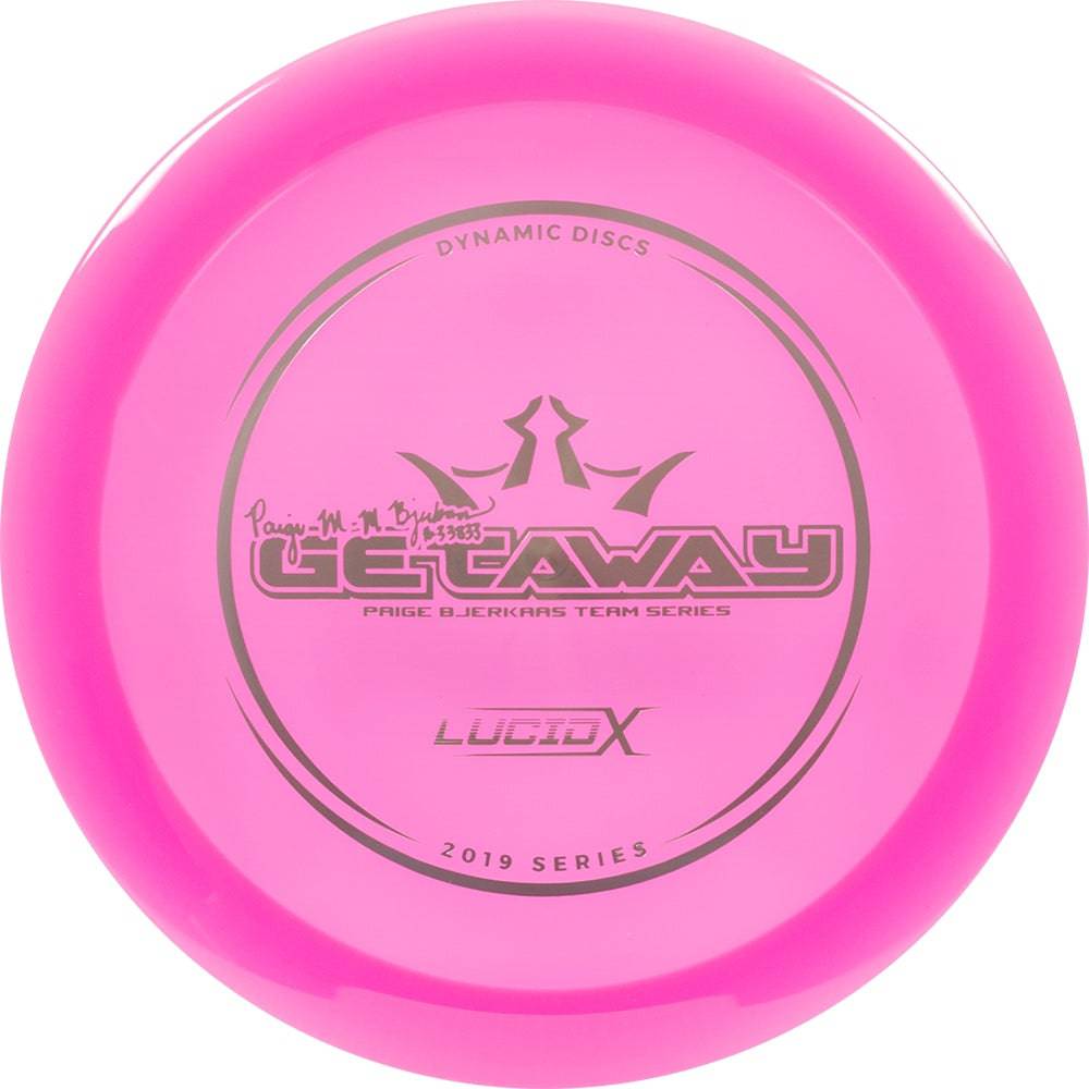 Dynamic Discs Golf Disc Dynamic Discs Limited Edition 2019 Team Series Paige Bjerkaas Lucid-X Getaway Fairway Driver Golf Disc