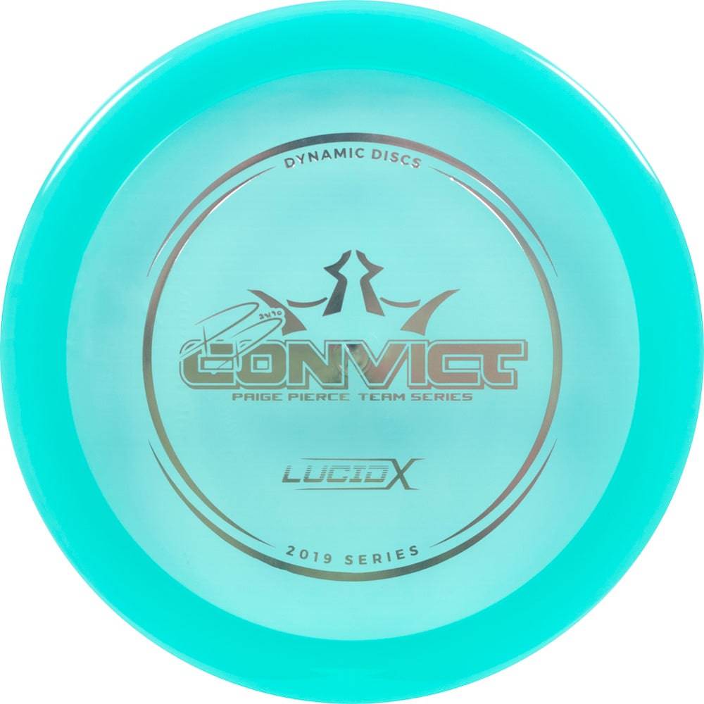 Dynamic Discs Golf Disc Dynamic Discs Limited Edition 2019 Team Series Paige Pierce Lucid-X Convict Fairway Driver Golf Disc