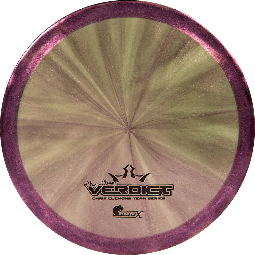 Dynamic Discs Golf Disc Dynamic Discs Limited Edition 2020 Team Series Chris Clemons Chameleon Lucid-X Verdict Midrange Golf Disc