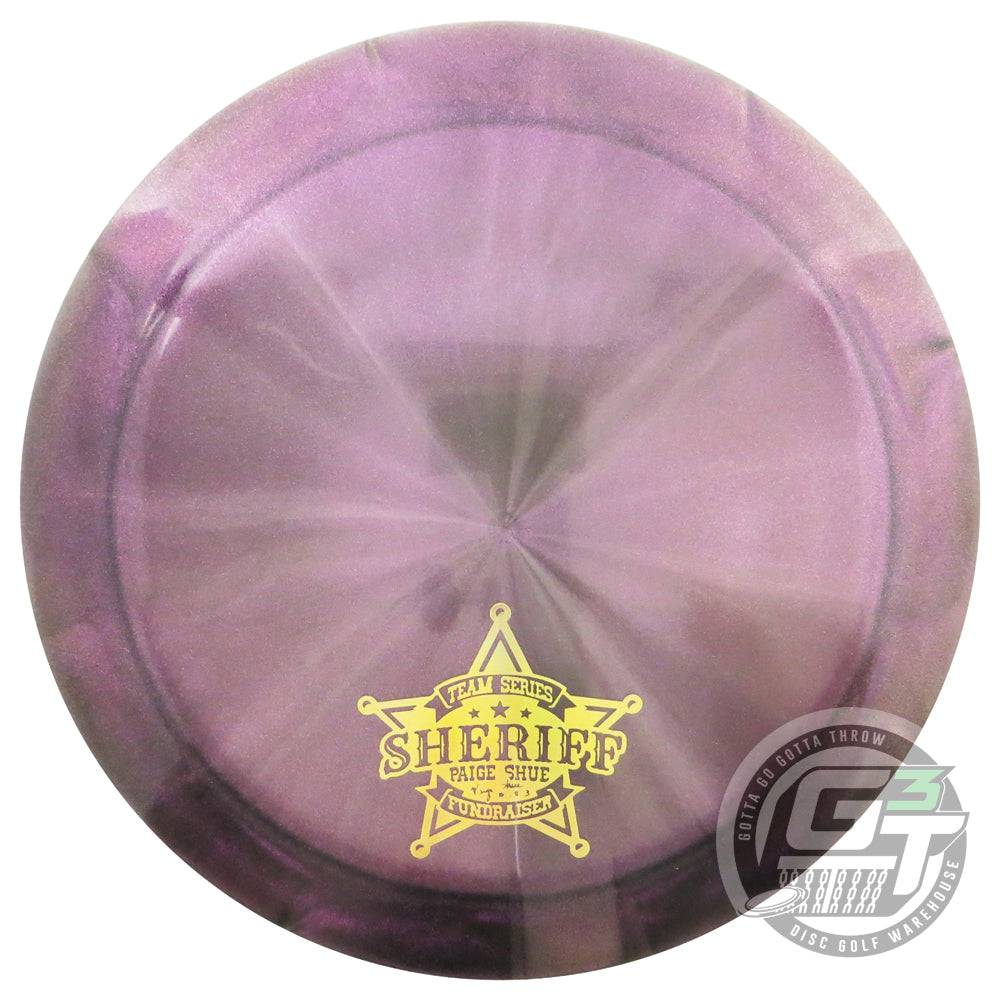 Dynamic Discs Golf Disc Dynamic Discs Limited Edition 2020 Team Series Paige Shue Glimmer Lucid-X Sheriff Distance Driver Golf Disc