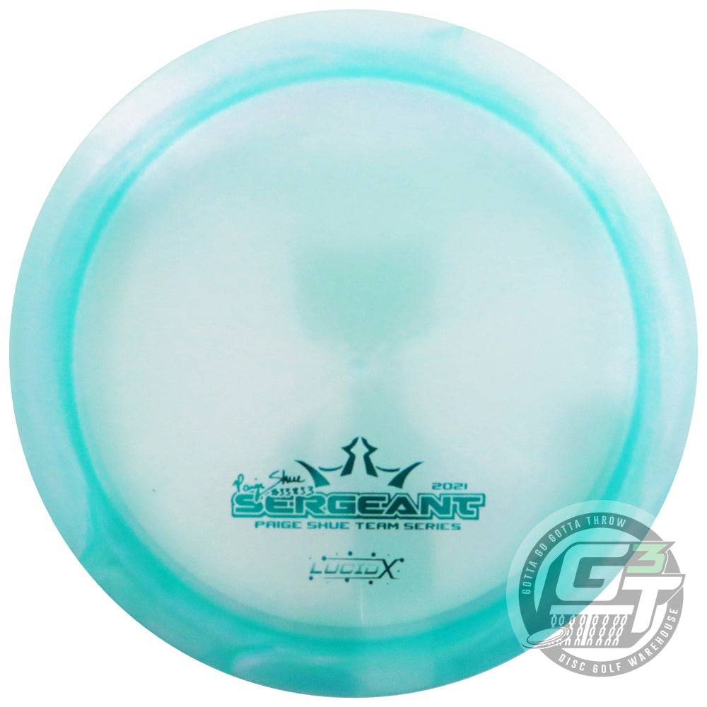 Dynamic Discs Golf Disc Dynamic Discs Limited Edition 2021 Team Series V1 Paige Shue Glimmer Lucid-X Sergeant Distance Driver Golf Disc