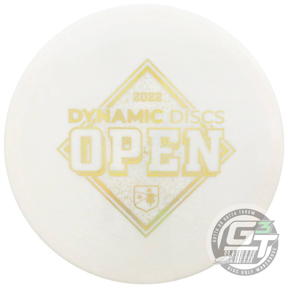Dynamic Discs Golf Disc Dynamic Discs Limited Edition 2022 Dynamic Discs Open Moonshine Glow Lucid AIR Justice Midrange Golf Disc