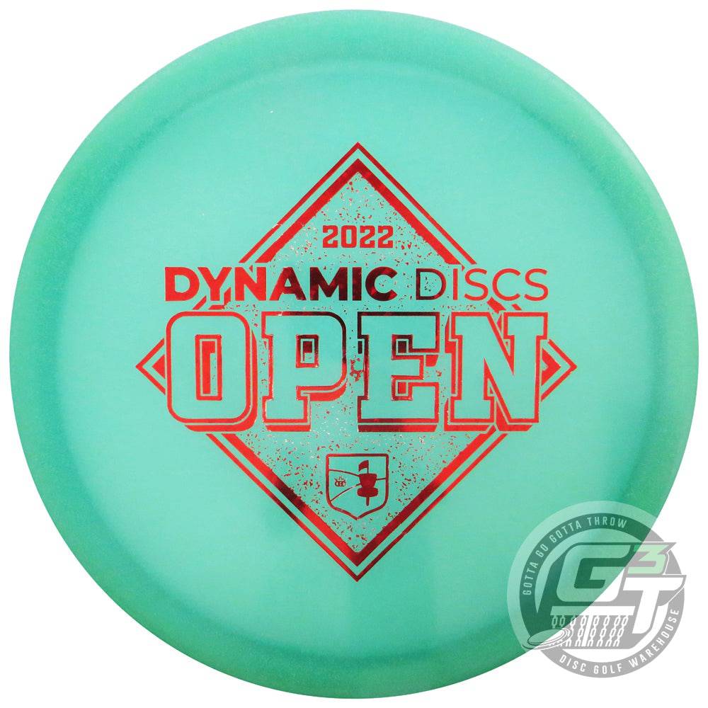 Dynamic Discs Golf Disc Dynamic Discs Limited Edition 2022 Dynamic Discs Open Moonshine Glow Lucid AIR Justice Midrange Golf Disc