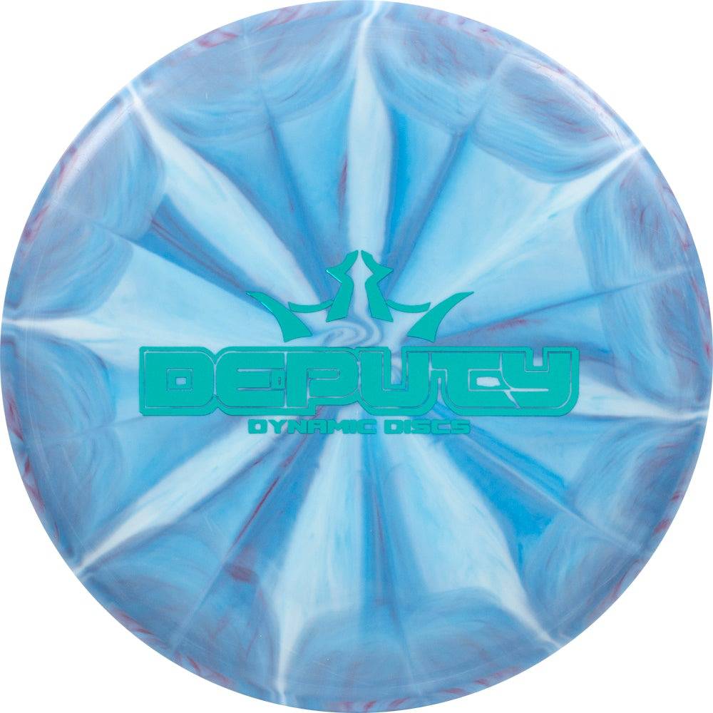 Dynamic Discs Golf Disc Dynamic Discs Limited Edition Bar Stamp Moonshine Glow Prime Burst Deputy Putter Golf Disc