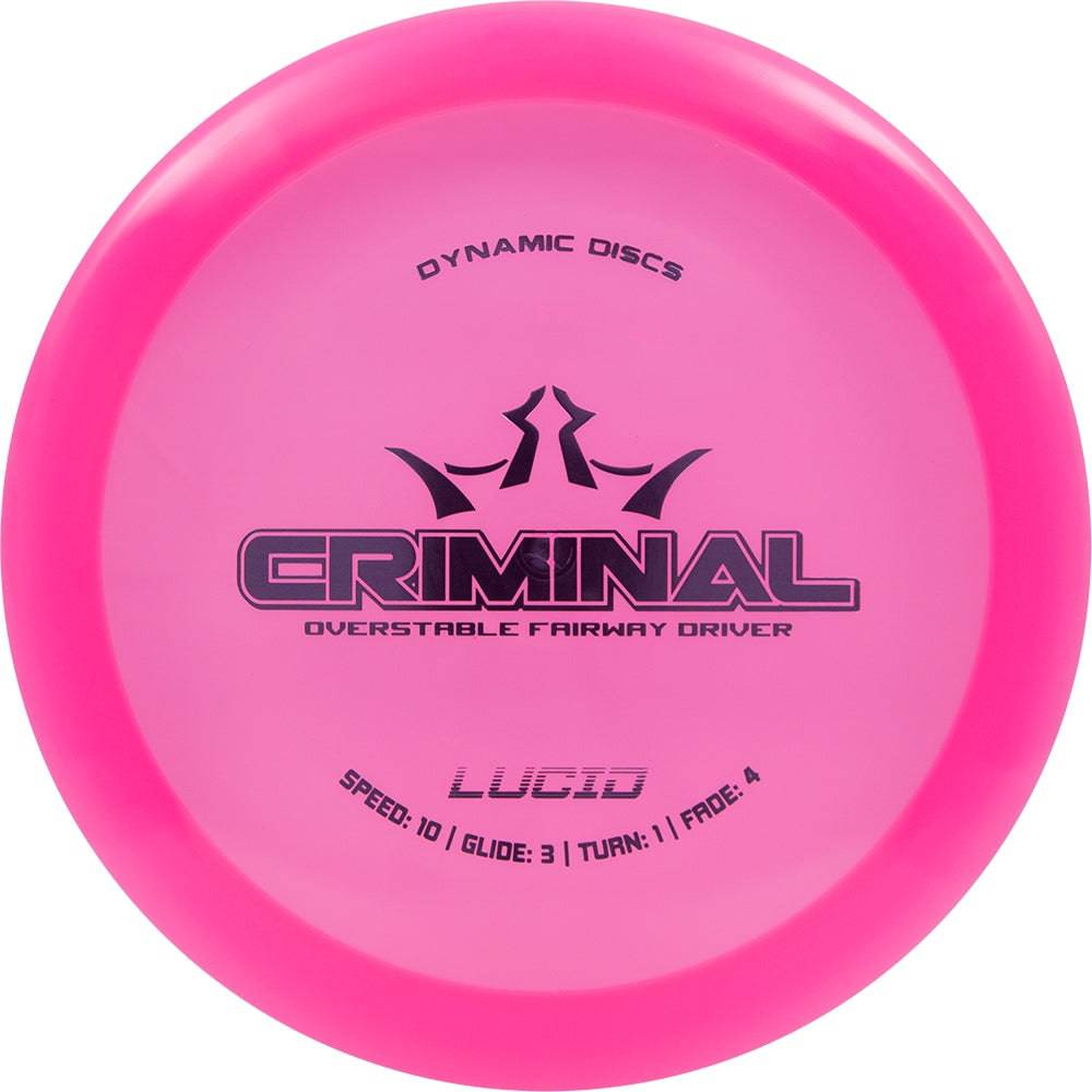 Dynamic Discs Golf Disc Dynamic Discs Lucid Criminal Distance Driver Golf Disc