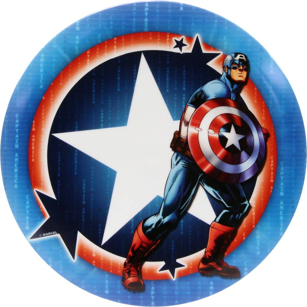 Dynamic Discs Golf Disc Dynamic Discs Marvel Captain America DyeMax Star Badge Fuzion Truth Midrange Golf Disc