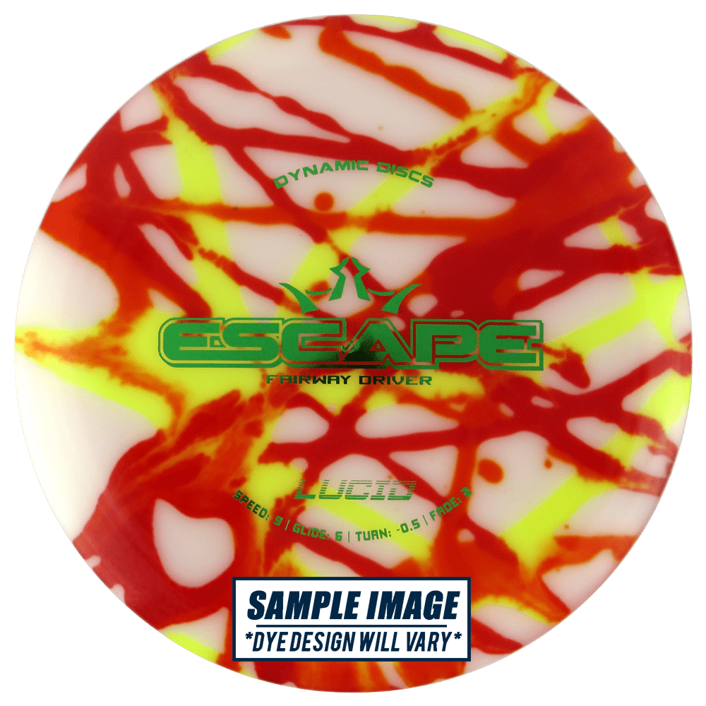 Dynamic Discs Golf Disc Dynamic Discs MyDye Lucid Escape Fairway Driver Golf Disc