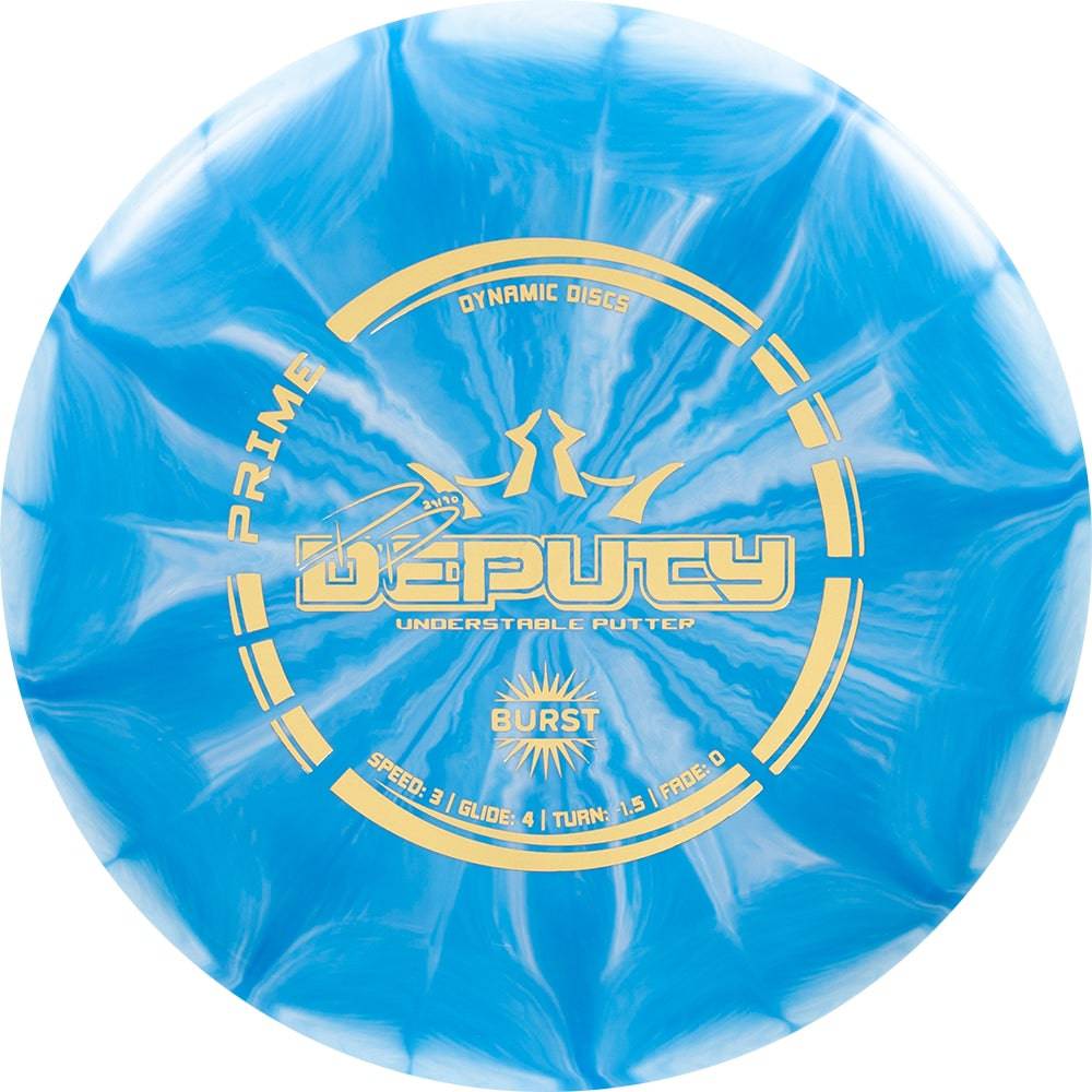 Dynamic Discs Golf Disc Dynamic Discs Prime Burst Deputy [Paige Pierce] Putter Golf Disc