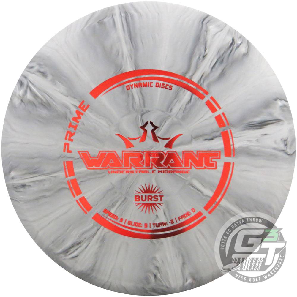 Dynamic Discs Golf Disc Dynamic Discs Prime Burst Warrant Midrange Golf Disc