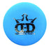 Dynamic Discs Mini Blue Dynamic Discs DD Logo Classic Blend Judge Mini Marker Disc