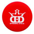 Dynamic Discs Mini Red Dynamic Discs DD Logo Classic Blend Judge Mini Marker Disc