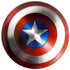 Dynamic Discs Mini Dynamic Discs Marvel Captain America DyeMax Shield Fuzion Judge Mini Marker Disc