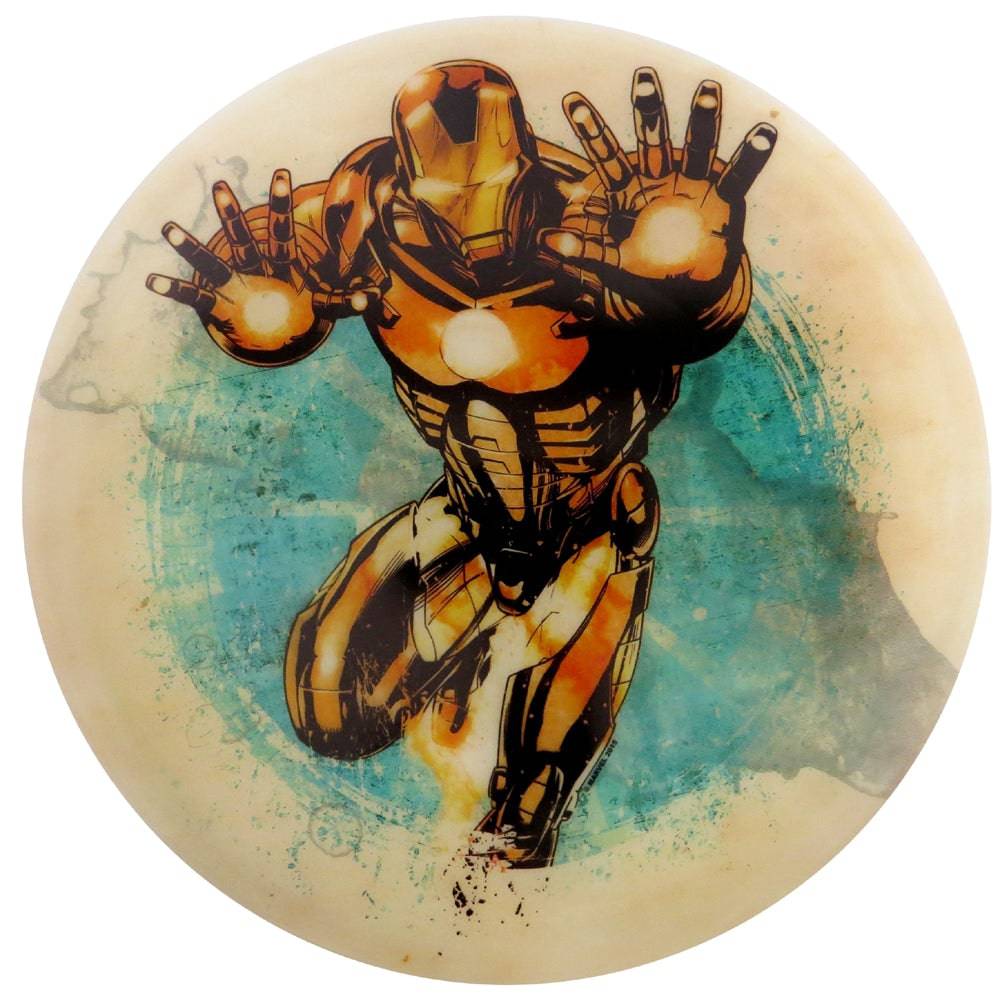 Dynamic Discs Mini Iron Man Dynamic Discs Marvel DyeMax Splatter Series Fuzion Judge Mini Marker Disc
