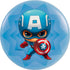 Dynamic Discs Mini Captain America Dynamic Discs Marvel DyeMax Team Up Fuzion Judge Mini Marker Disc