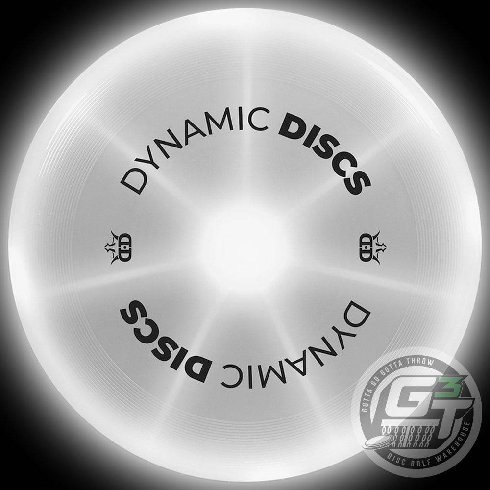 Dynamic Discs Ultimate White Dynamic Discs LED Night Glider Light-Up Recreational Catch Disc