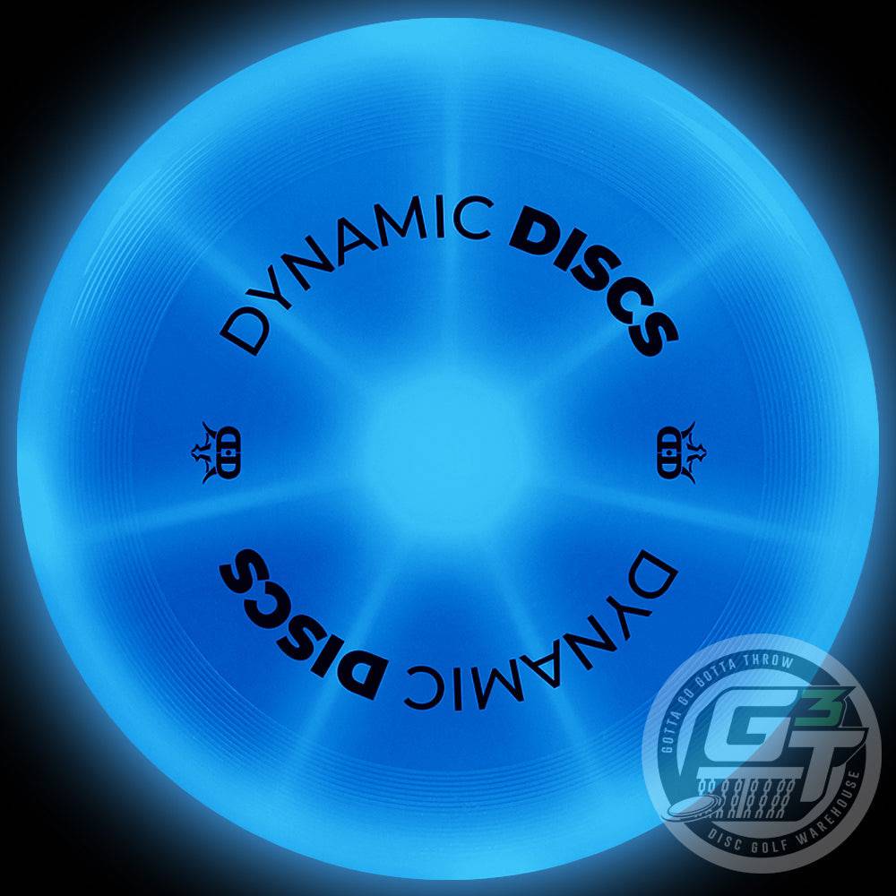Dynamic Discs Ultimate Blue Dynamic Discs LED Night Glider Light-Up Recreational Catch Disc