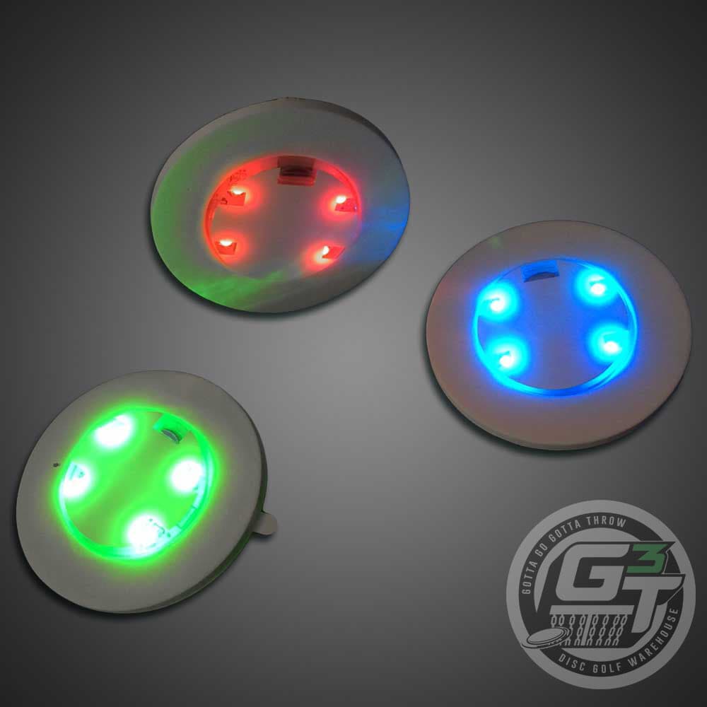 Extreme Glow Accessory Extreme Glow Adhesive Stick-On 3-Color Accent Light 4 LED Disc & Basket Light
