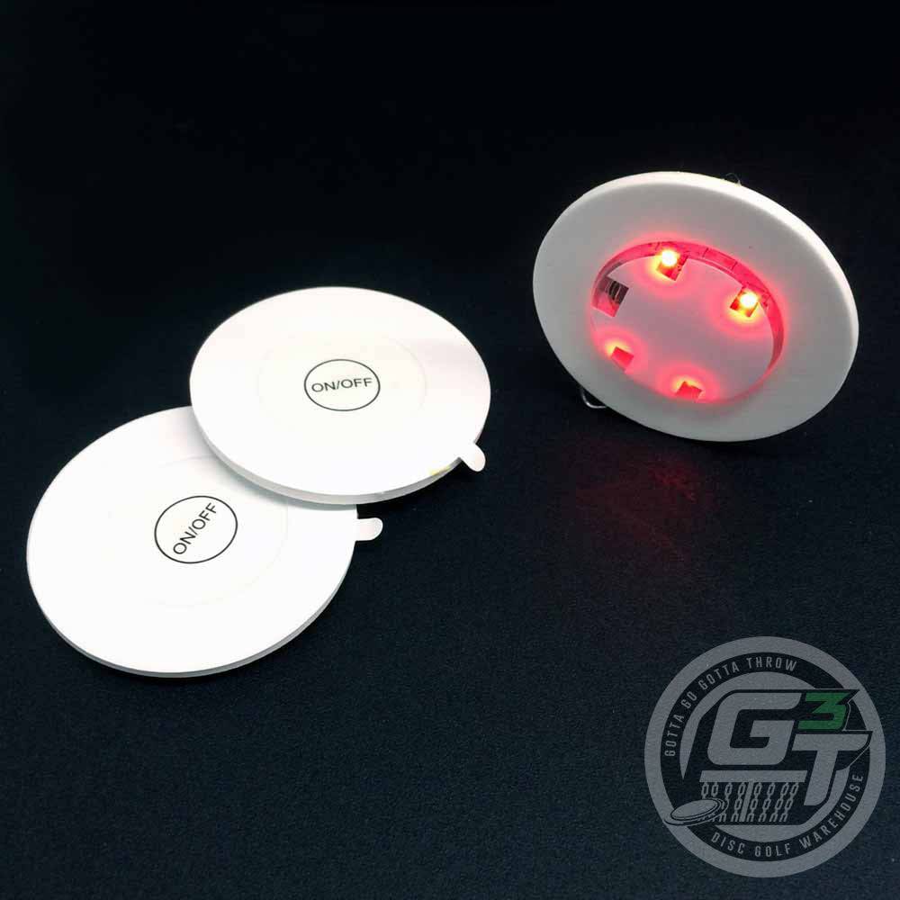 Extreme Glow Accessory Extreme Glow Adhesive Stick-On 3-Color Accent Light 4 LED Disc & Basket Light