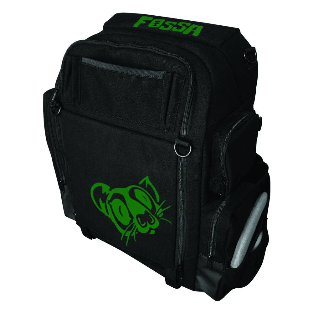 Fossa Bag Black / Green Fossa Zany Pro "Pro-Z" Backpack Disc Golf Bag