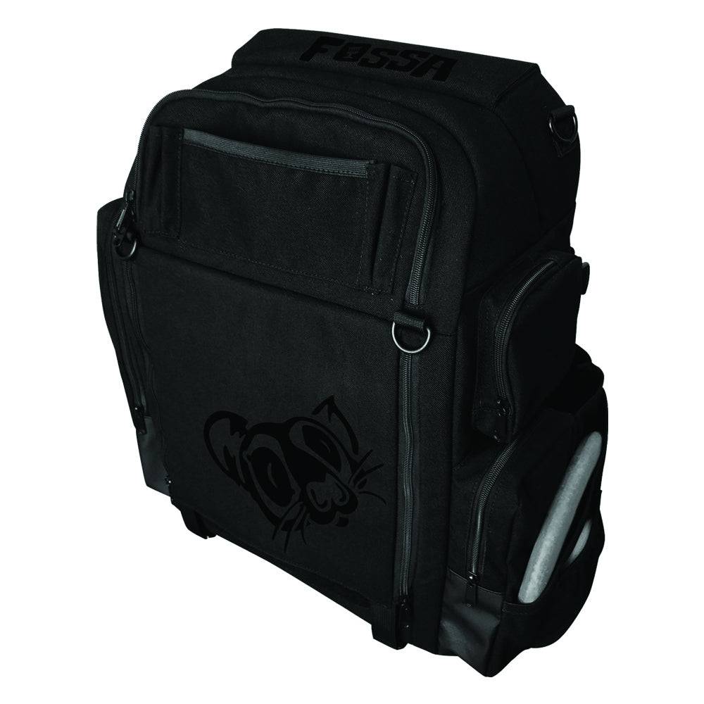 Fossa Bag Black / Black Fossa Zany Pro "Pro-Z" Backpack Disc Golf Bag