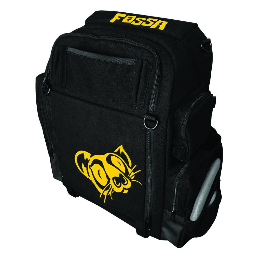 Fossa Bag Black / Yellow Fossa Zany Pro "Pro-Z" Backpack Disc Golf Bag