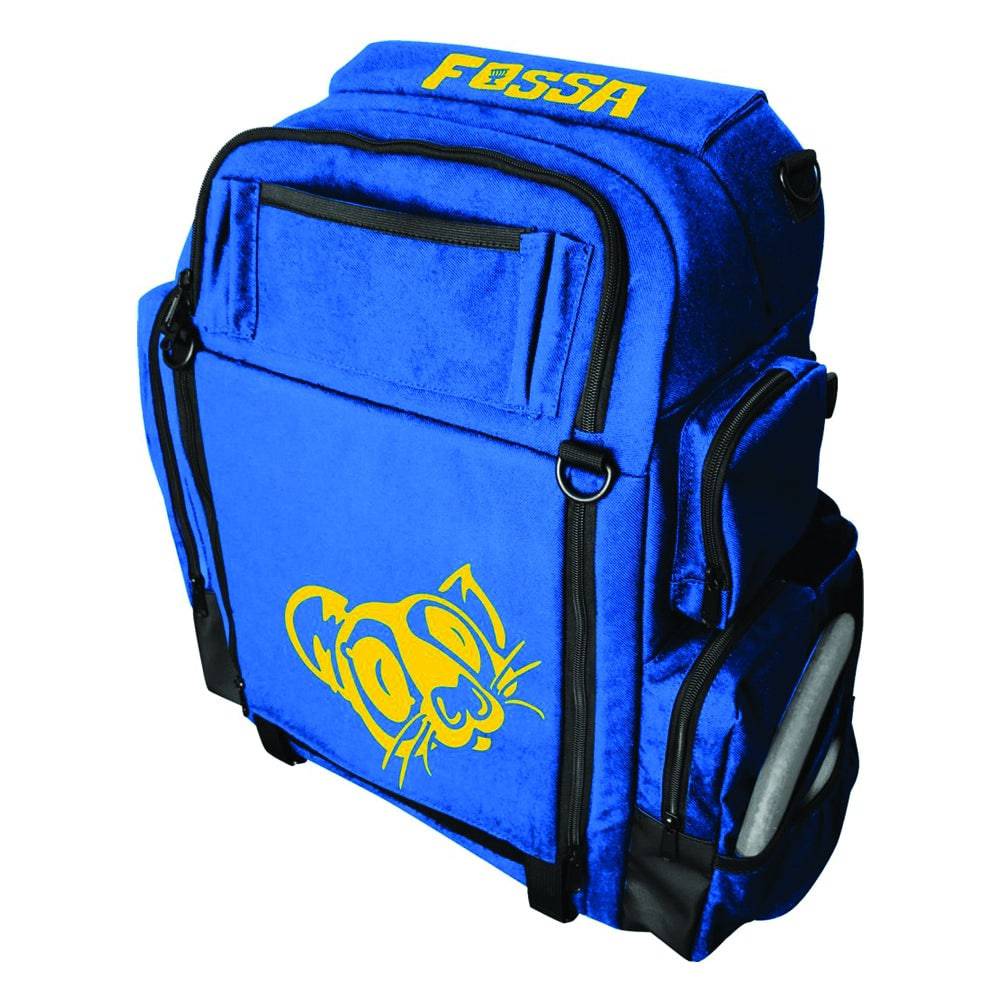 Fossa Bag Blue / Yellow Fossa Zany Pro "Pro-Z" Backpack Disc Golf Bag