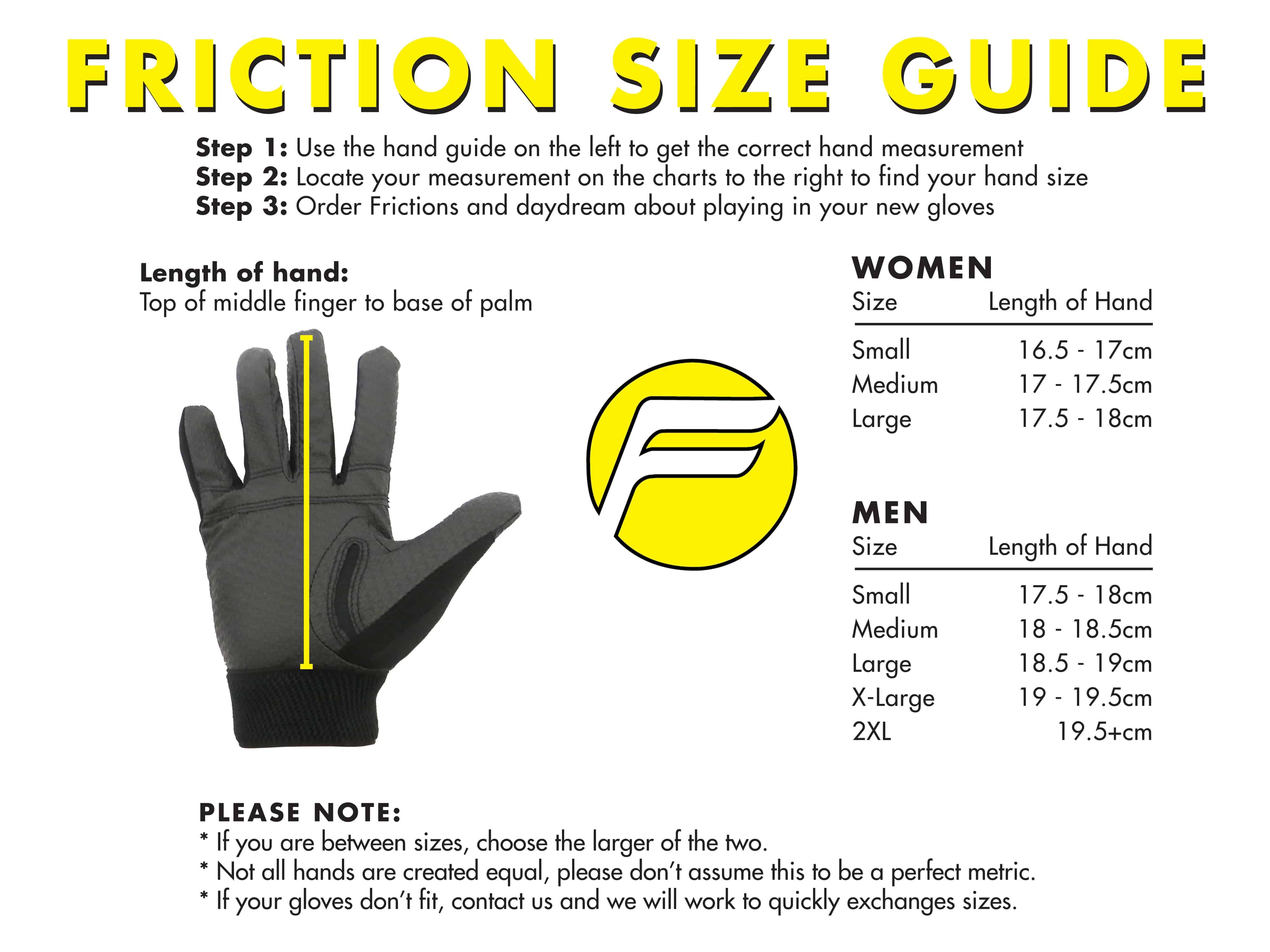 Friction 3 Ultimate Frisbee Gloves - Gotta Go Gotta Throw