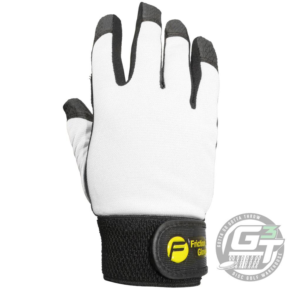 Friction Gloves Apparel Women S (16.5-17cm Length) / White Friction 3 Ultimate Frisbee Gloves