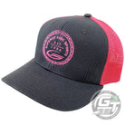 Gateway Disc Sports Apparel Dark Gray / Pink Gateway Disc Sports Circle of Chains Logo Snapback Mesh Disc Golf Hat