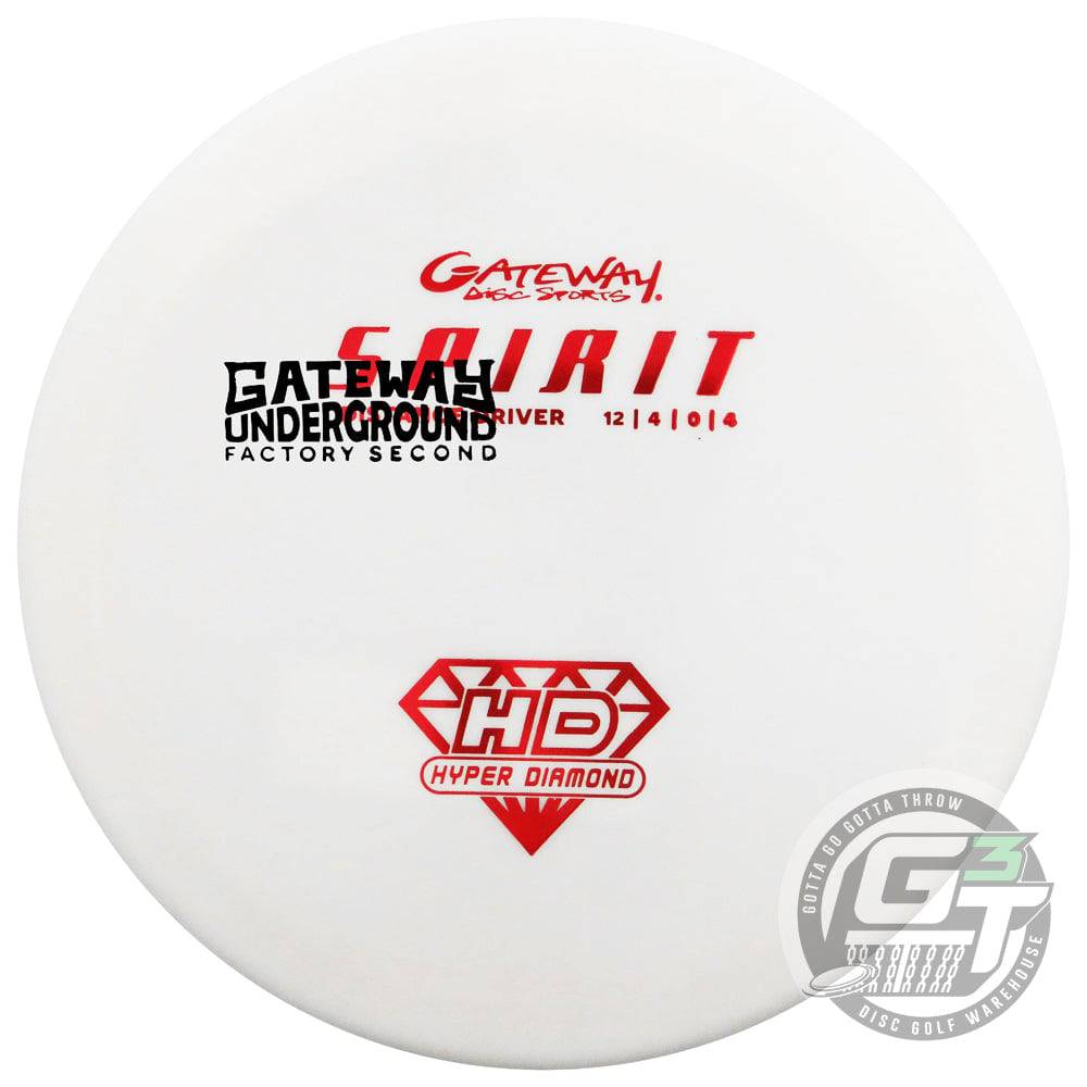 Gateway Disc Sports Golf Disc Gateway Factory Second Hyper-Diamond Spirit Distance Driver Golf Disc