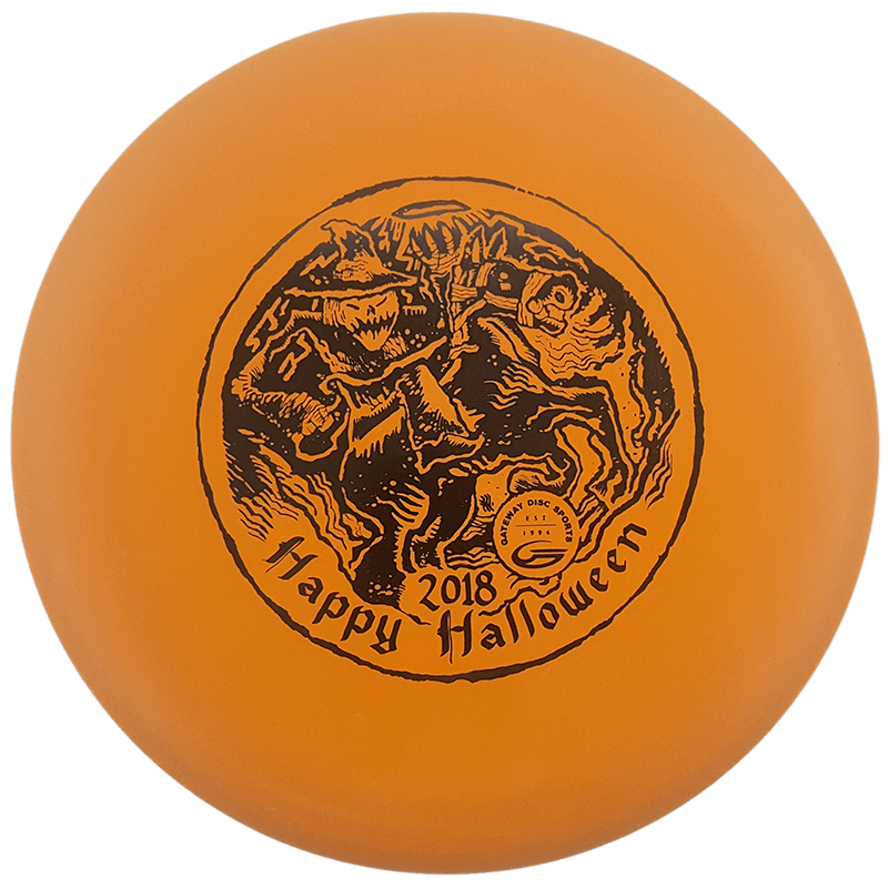 Gateway Disc Sports Golf Disc Gateway Limited Edition 2018 Halloween Sure Grip Super Stupid Soft Wizard Putter Golf Disc