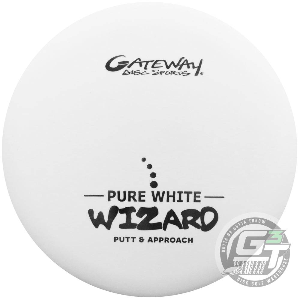 Gateway Disc Sports Golf Disc Gateway Pure White Wizard Putter Golf Disc