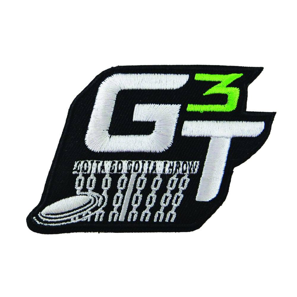 Gotta Go Gotta Throw Accessory Gotta Go Gotta Throw G3T Logo Iron-On Disc Golf Patch