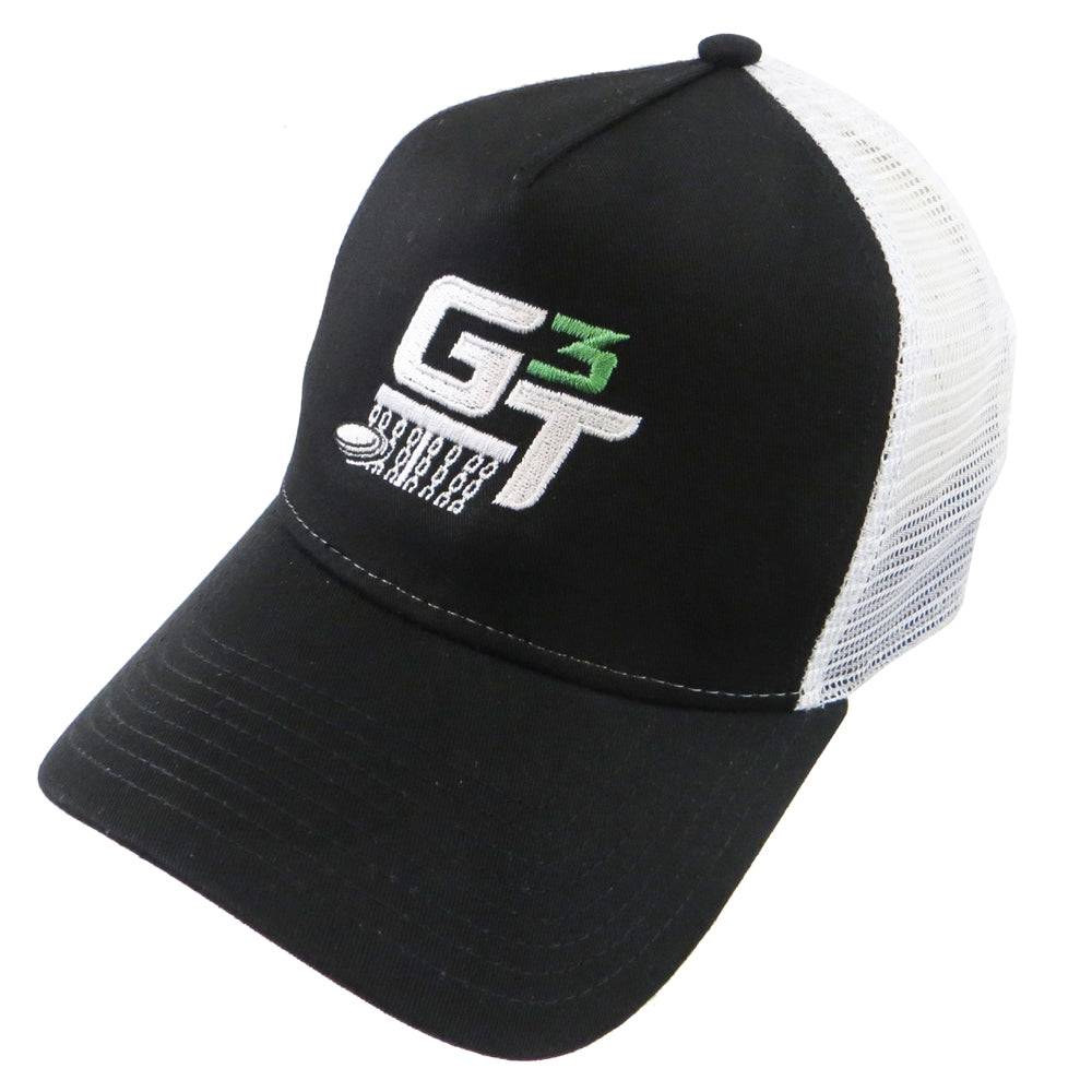Gotta Go Gotta Throw Apparel Black / White Gotta Go Gotta Throw G3T Logo Snapback Mesh Disc Golf Hat