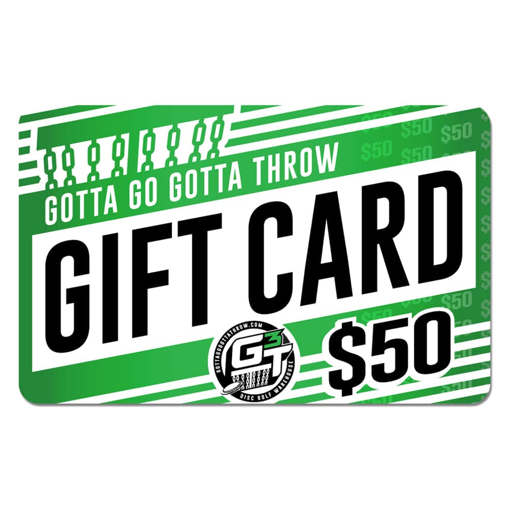Gotta Go Gotta Throw Gift Cards $50.00 USD Gotta Go Gotta Throw Gift Card