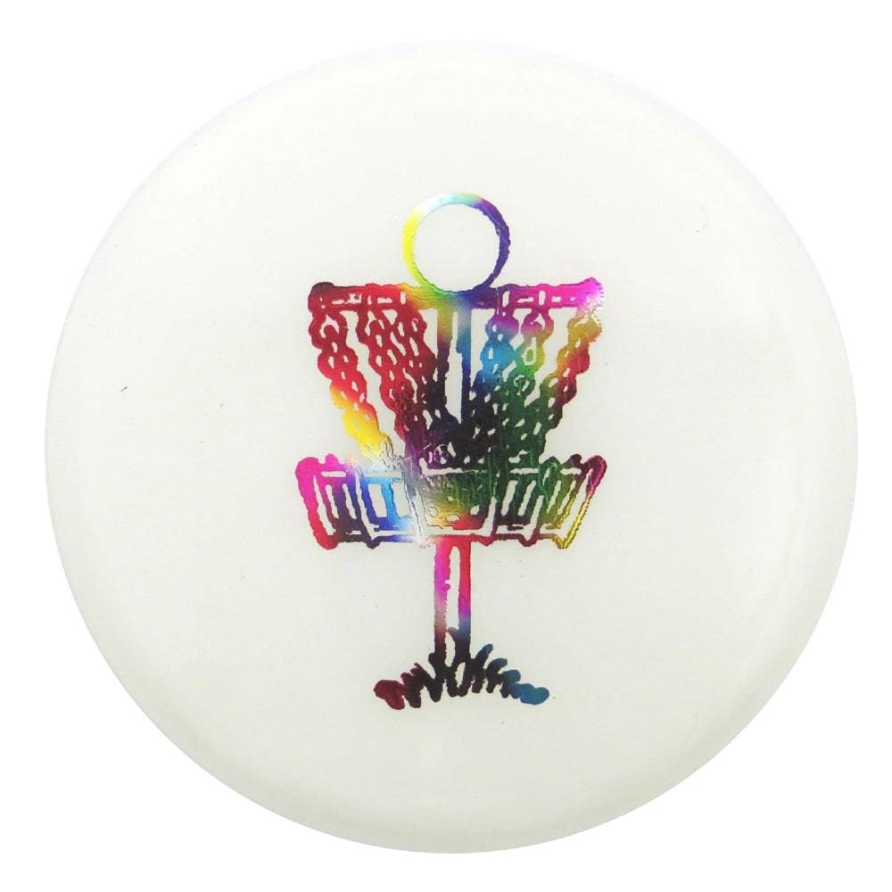 Gotta Go Gotta Throw Mini Glow Little Flyer - 4.25" Gotta Go Gotta Throw Basket Inter-Locking Mini Marker Disc