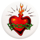 Gotta Go Gotta Throw Mini White / Little Flyer - 4.25" Gotta Go Gotta Throw Flygirl Sacred Heart Inter-Locking Mini Marker Disc